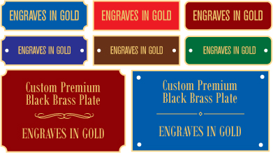 engraved brass plate engraved plaque engraved award