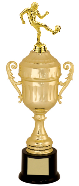 Plastic Trophy Cup with Figure