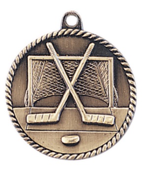 Hockey High Relief Medal
