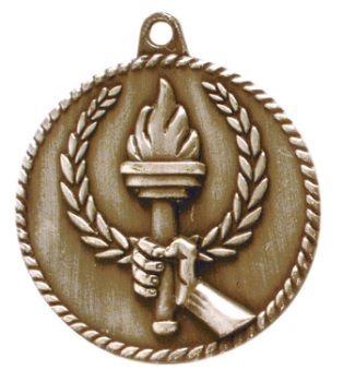 Victory Torch High Relief medal