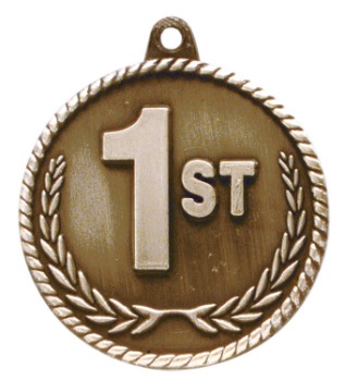 1st Place High Relief Medal