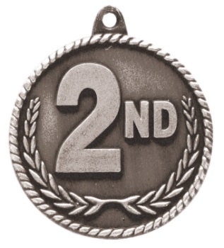 2nd Place High Relief Medal