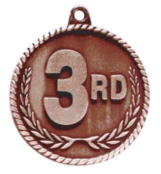 3rd Place High Relief Medal