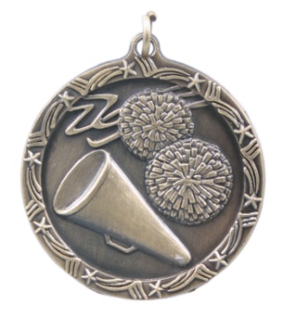 Cheerleading Shooting Stars Medal