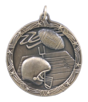 Football Shooting Stars Medal
