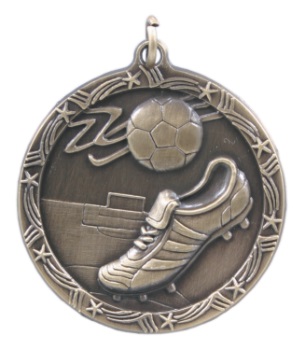 Soccer Shooting Stars Medal