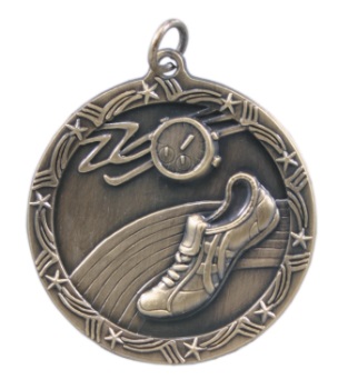 Track Shooting Stars Medal