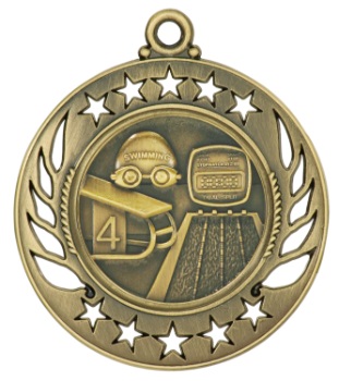 Swimming Galaxy Medal