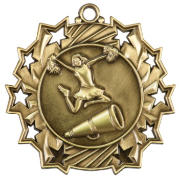 Cheerleader Ten Star Medal