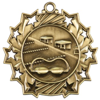 Swimming Ten Star Medal