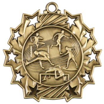 Track & Field Ten Star Medal