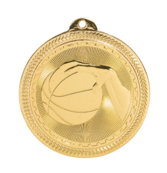 Basketball Bright Medal