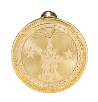Cheer Competitive Bright Medal