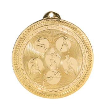 Track & Field Bright Medal