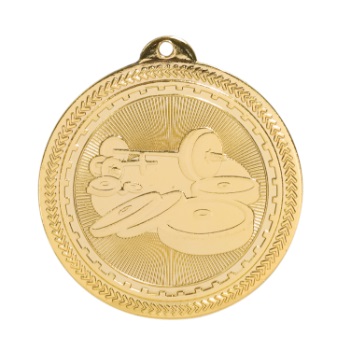 Weightlifting Bright Medal