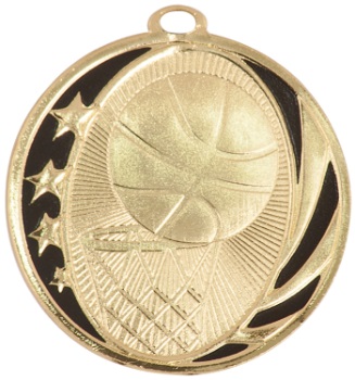 Basketball Midnite Star Medal