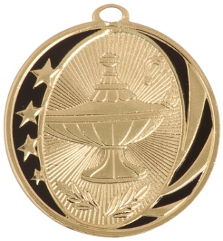 Lamp of Knowledge Midnite Star Medal