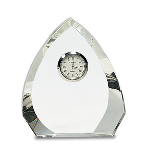Teardrop Crystal Clock