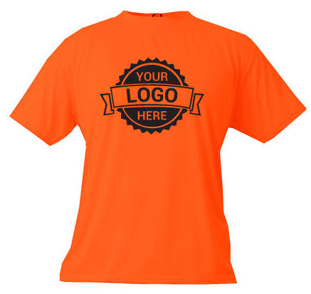 Adult Safety Orange Tee Shirt