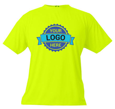 Adult Safety Yellow Tee Shirt
