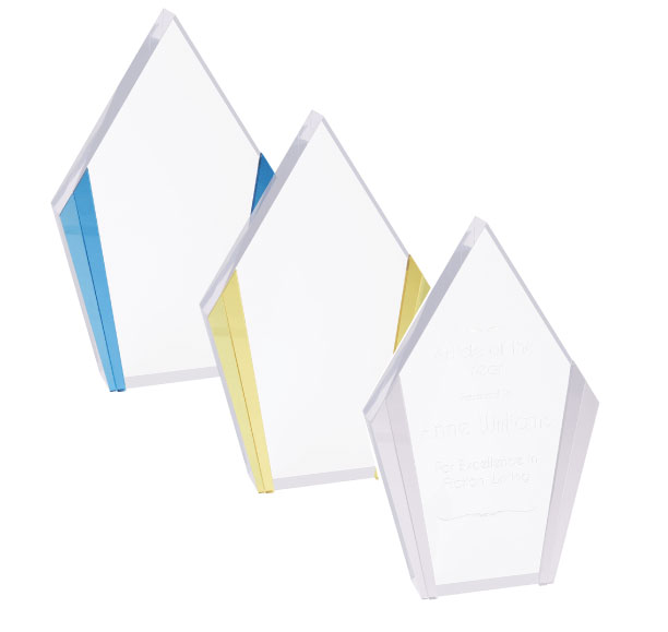 Color Edge Diamond Acrylic