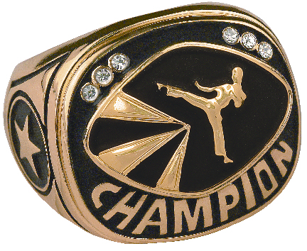 Championship Ring - Martial Arts