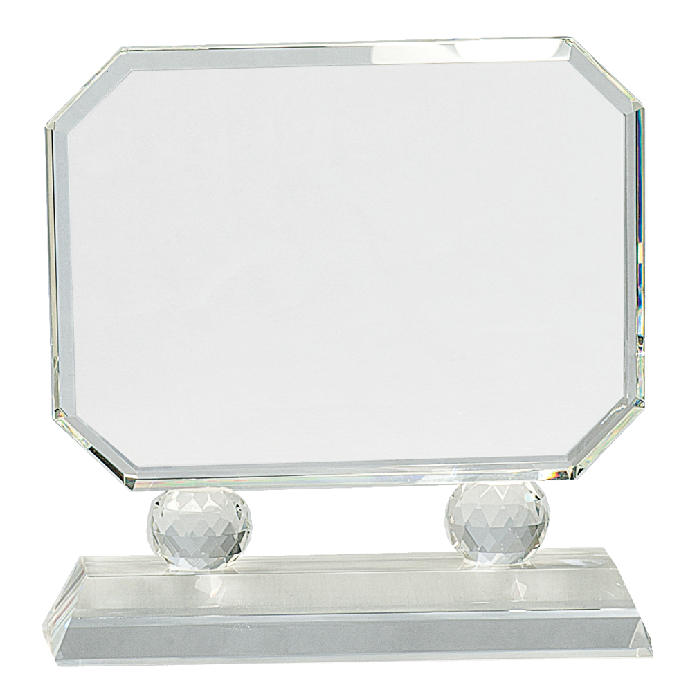 Clear crystal with clear base