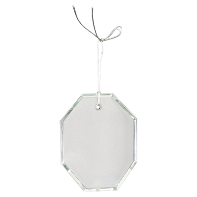 Halex Awards Octagon Crystal Ornament